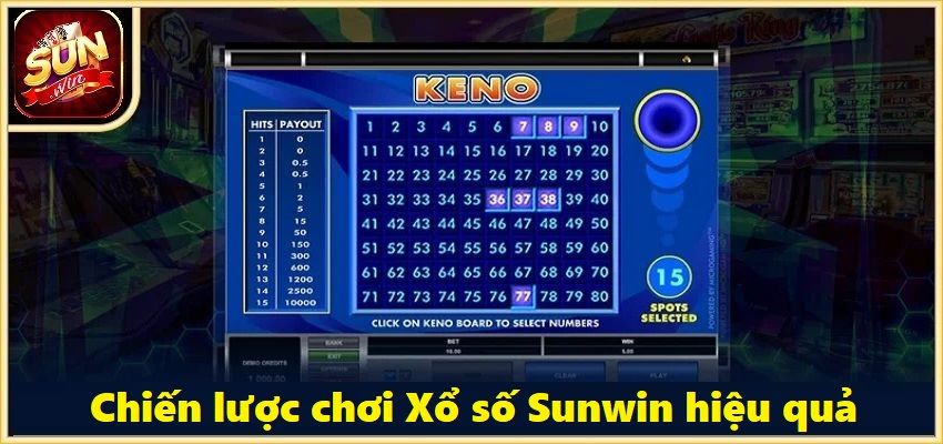 Phân bố tiền cược hợp lý là chiến lược chơi xổ số Sunwin hiệu quả nhất